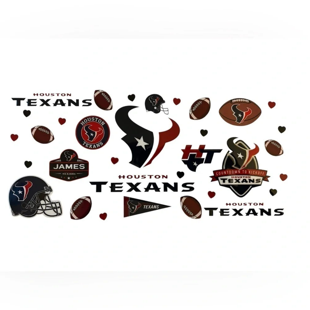 Texans Cup Decal 279